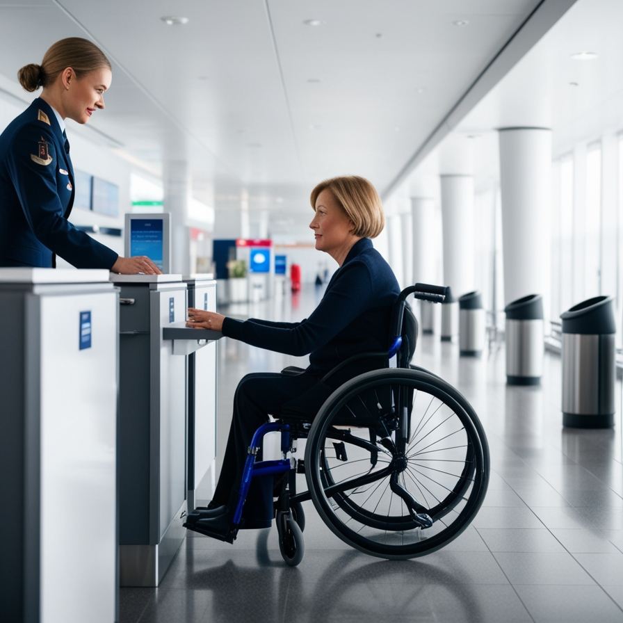 Обслуживание пассажиров из числа инвалидов и лиц с ограниченными возможностями в аэропортах и на воздушных судах